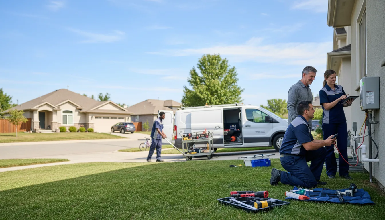 Tankless water heater service in Winterville, GA